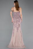 Robe Haute Couture Longue Lavande ABU6116