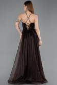 Robe de Soirée Longue Brun ABU6123