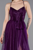 Robe de Soirée Longue Violet ABU6123