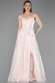 Robe de Soirée Longue Poudre ABU6123