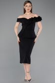 Tenue de Soirée Midi Noir ABK2615