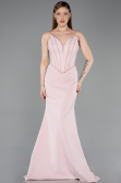 Robe De Soirée Longue Poudre ABU5568