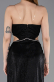 Robe de Soirée Longue Noir ABU6127