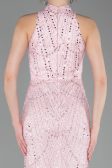 Robe De Soirée Longue Poudre ABU4791