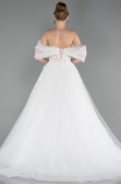 Robes de Mariage Longue Blanc ABG100