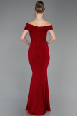 Robe de Soirée Longue Rouge ABU6151