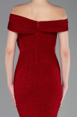 Robe de Soirée Longue Rouge ABU6151