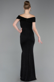 Robe De Soirée Grande Taille Longue Noir ABU5714