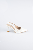 Chaussure de soirée Cuir Blanc AB2119