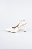 Chaussure de soirée Cuir Blanc AB2119