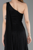 Robe de Soirée Longue Noir ABU6164