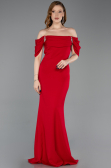 Robe de Soirée Longue Rouge ABU6167