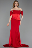 Robe de Soirée Longue Rouge ABU6167