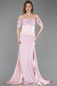 Robe de Soirée Longue Poudre ABU6167