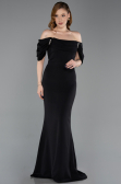 Robe de Soirée Longue Noir ABU6167