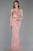 Robe de Soirée Longue Poudre ABU6059