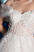 Robes de Mariage Longue Blanc ABG100