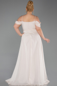 Robe Grande Taille Longue Beige ABU6185