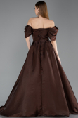 Robe de Soirée Longue Brun ABU6191