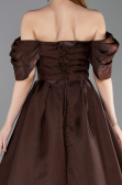 Robe de Soirée Longue Brun ABU6191