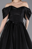 Robe de Soirée Longue Noir ABU6191