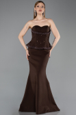 Robe de Soirée Longue Brun ABU6192