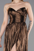 Robe de Soirée Longue Brun ABU6196