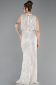 Robe De Soirée Squameuse Longue Vison ABU2752