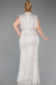 Robe De Soirée Grande Taille Squameuse Longue Vison ABU3115