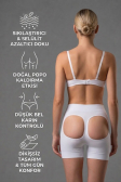Gaine Ventre Plat & Taille Galbée Blanc EM2034
