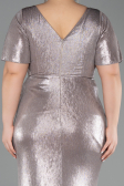Robe De Soirée Grande Taille Longue Or ABU6281