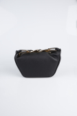 Sac de Soirée Luxe Cuir Noir KC476