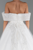 Robes de Mariage Longue Blanc ABG196