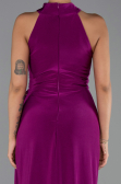 Robe de Soirée Longue Fushia ABU5918