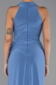 Robe de Soirée Longue Indigo ABU5918