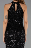 Robe de Soirée Longue Noir ABU6404