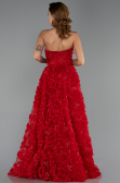 Robe de Soirée Longue Rouge ABU6408