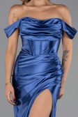 Robe De Soirée Longue Indigo ABU3611