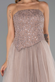 Robe de Soirée Longue Vison ABU6412