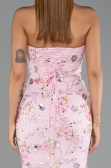Robe de Soirée Longue Poudre ABU6421