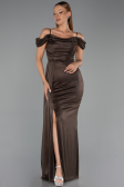 Robe de Soirée Longue Brun ABU2835