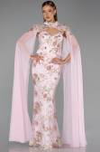 Robe de Soirée Longue Poudre ABU6424