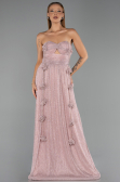 Robe de Soirée Longue Poudre ABU6431