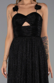 Robe de Soirée Longue Noir ABU6431