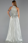 Robe de Soirée Longue Mousseline Menthe ABU6441