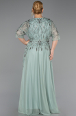Robe De Soirée Grande Taille Longue Menthe ABU6489