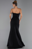 Robe Queue de Poisson Longue Noir ABU6526