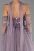 Robe de Soirée Longue Lavande ABU6523