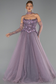 Robe de Soirée Longue Lavande ABU6523