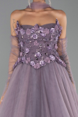 Robe de Soirée Longue Lavande ABU6523